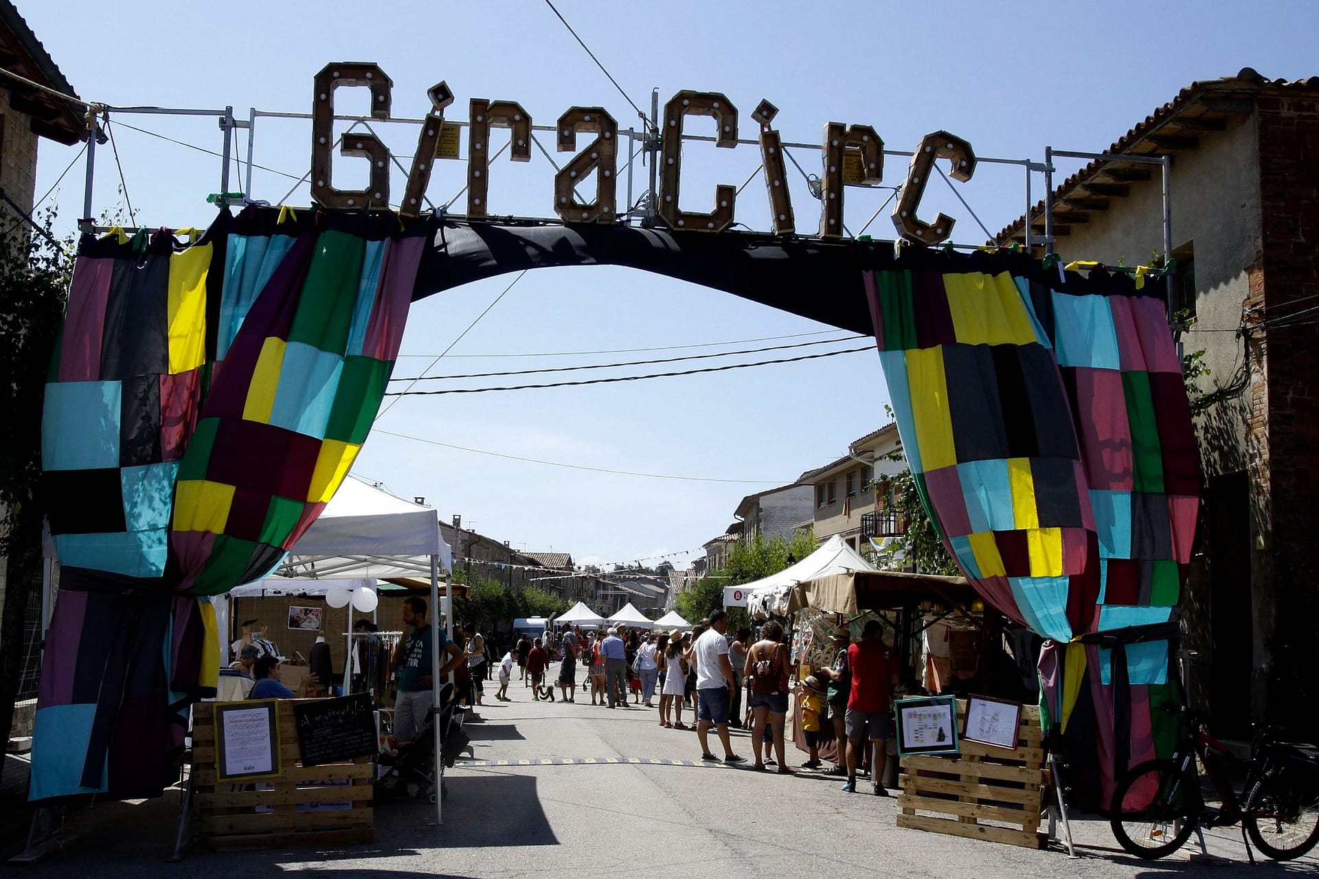 La nova entrada al GiraCirc. | Sagi Serra